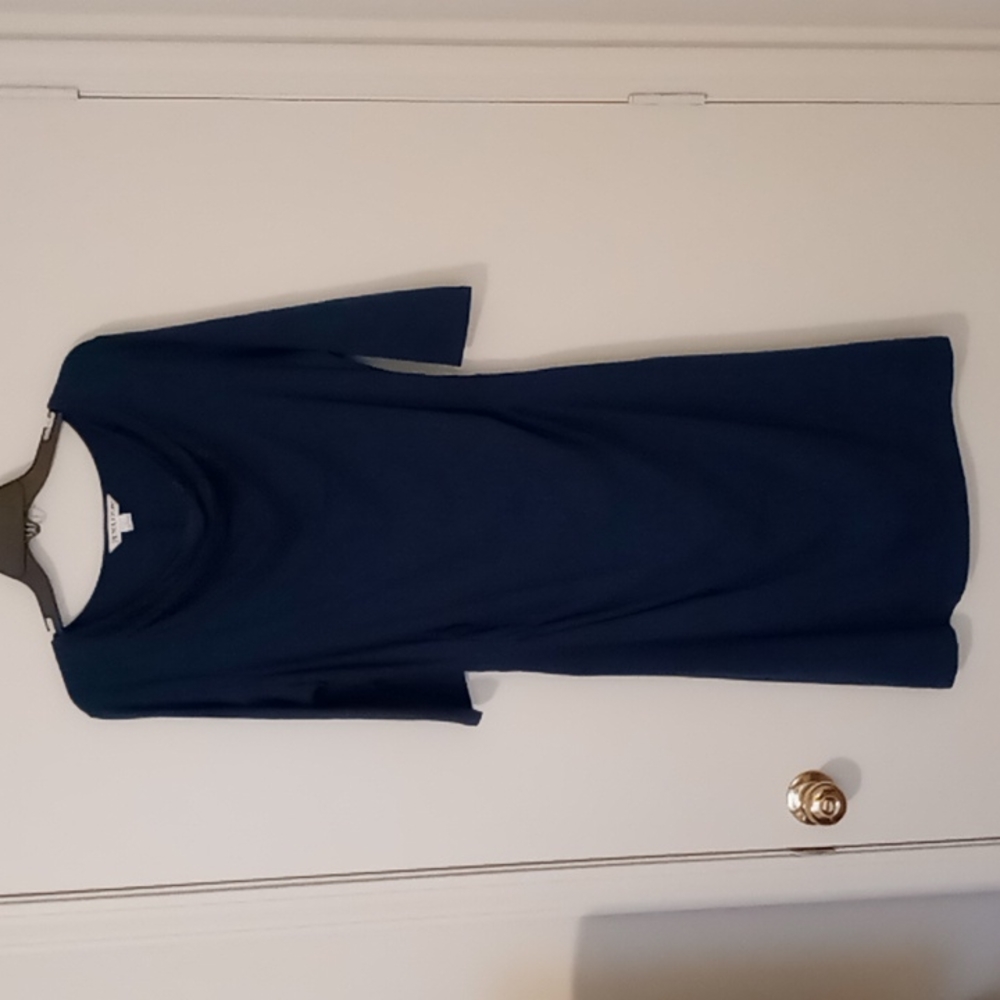 Green casual dress